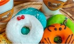 Розыгрыш двух кофе и коробки пончиков
